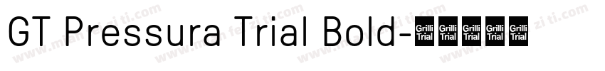 GT Pressura Trial Bold字体转换
